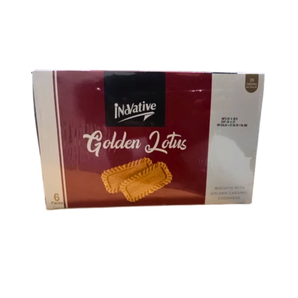 Inovative Golden Lotus Pack of 6