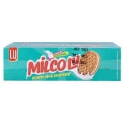 LU Milcolu Double Milk Sandwich Biscuits 8 Snack packs