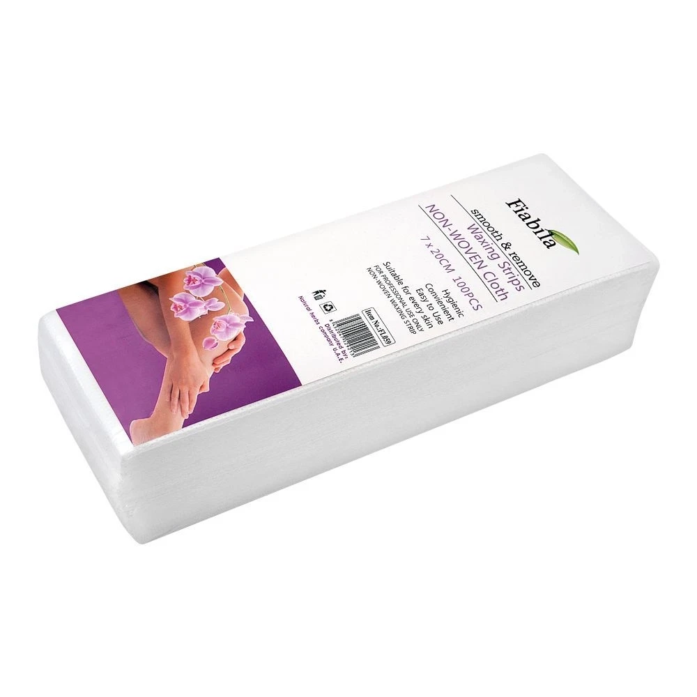 Fiabila Non-Woven Cloth Waxing Paper Strips 7*20cm 100 Pcs