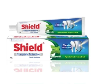 Shield Fluoride Peppermint Toothpaste 70g