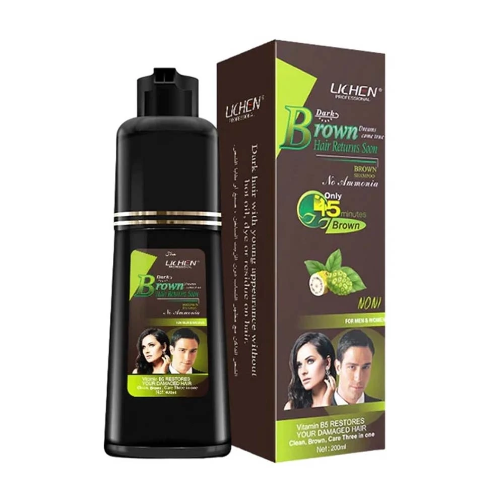 Lichen Professional Dark Brown Shampoo 200ml