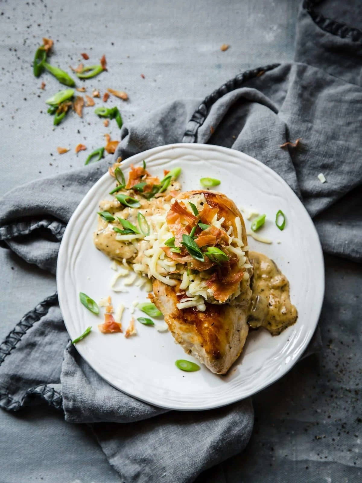 smokey creamy cheesy chiecken keto