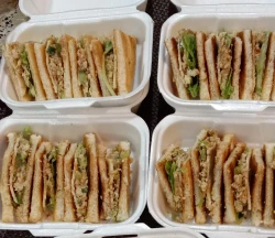 Loaded grilled chicken sandwich
