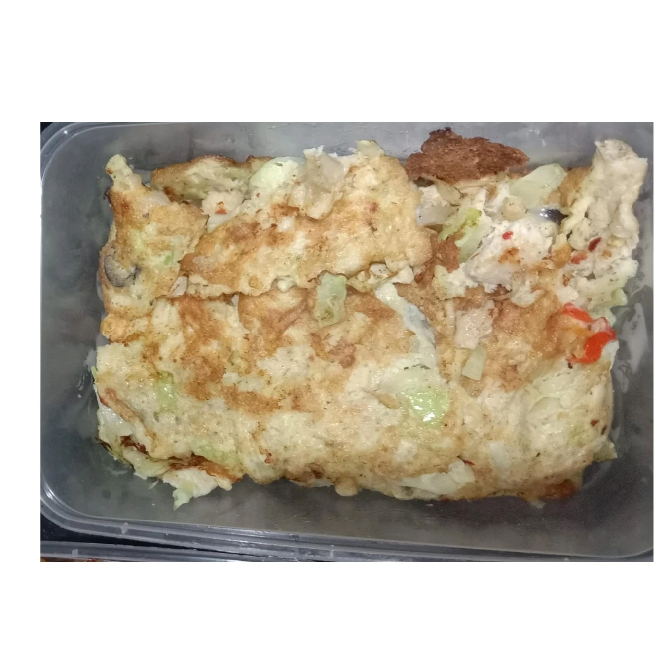 Loaded cheese omelet Sandwich