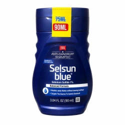 Selsun Blue Anti-Dandruff Balanced Formula Shampoo for Normal to Oily Scalp & Hair 90ml