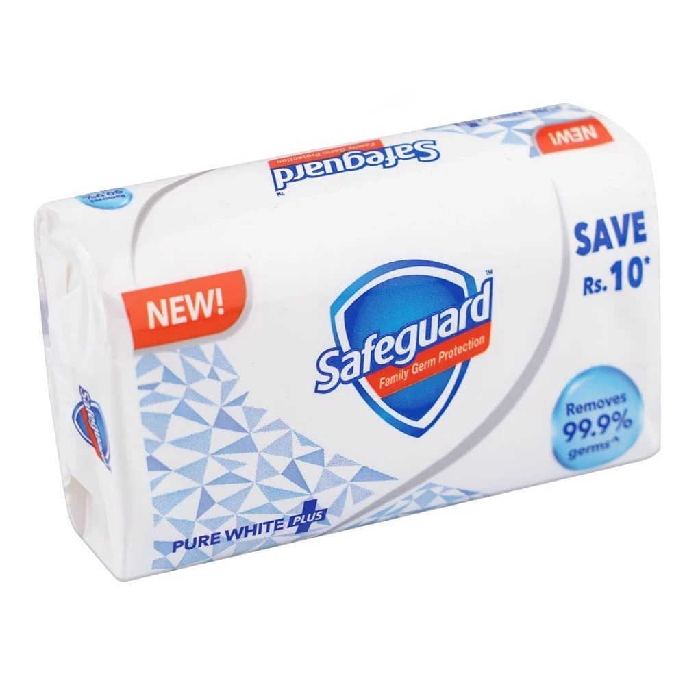 Safeguard Pure White Plus Soap 168gm