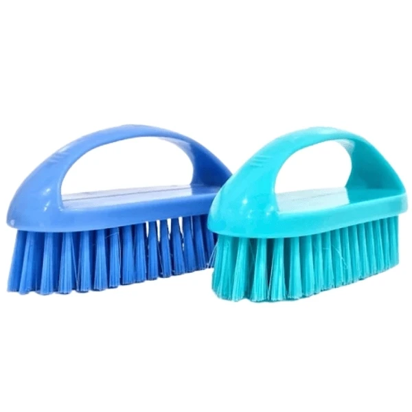 Clean Cleaning Cloth Brush With Handle Assorted Color