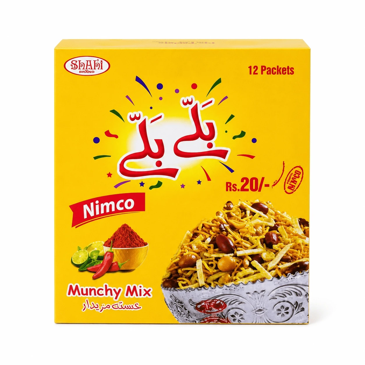 Shahi Munchy Mix Nimco Rs.20 12 Pcs