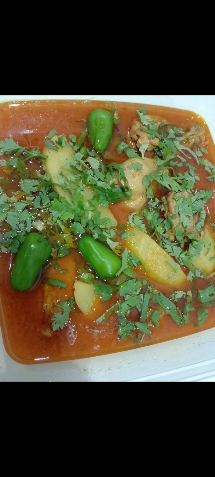 Chicken Aloo Gravy(Full)