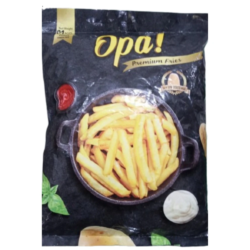 Opa Premium Fries 1 Kg Thick Cut 9mm
