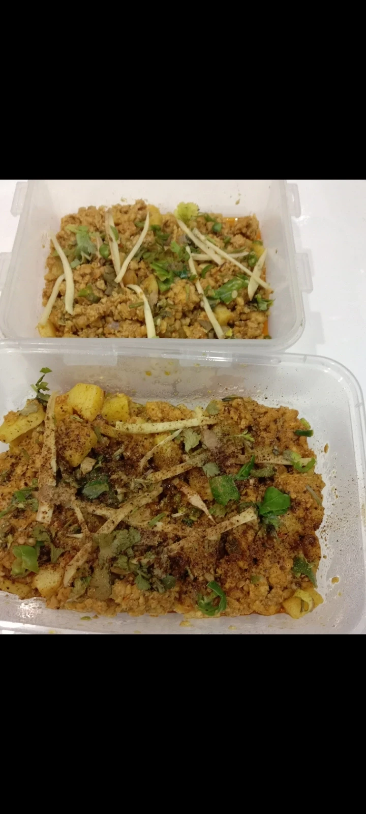 Chicken Keema Aloo (Half)