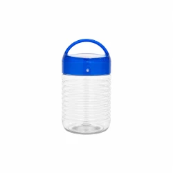 Plastic Storage Jar with Handle & Lid Small