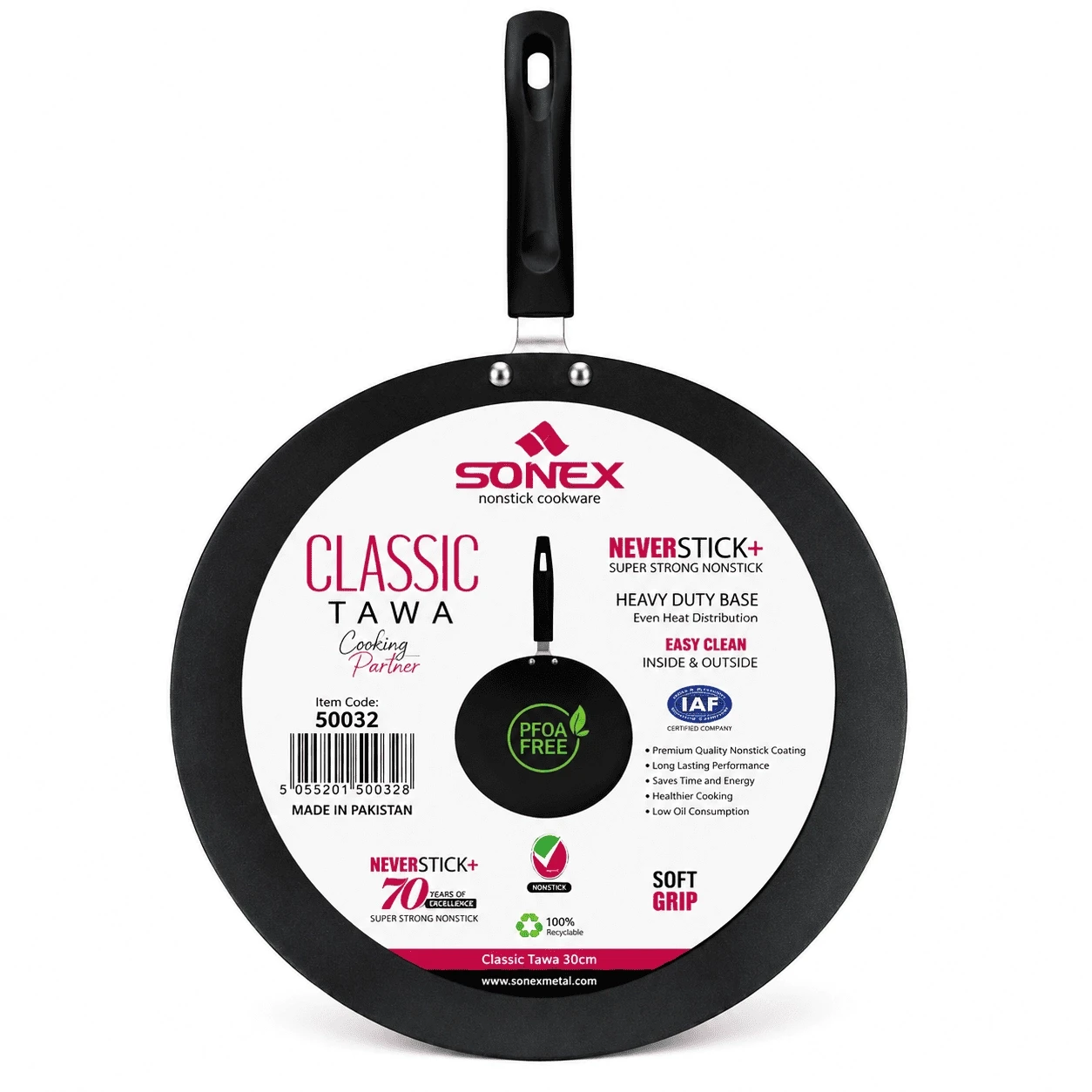 Sonex Classic Nonstick Tawa 30.5cm