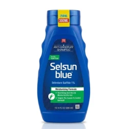 Selsun Blue Moisturizing Anti-Dandruff Shampoo for Dry Scalp & Hair 300ml