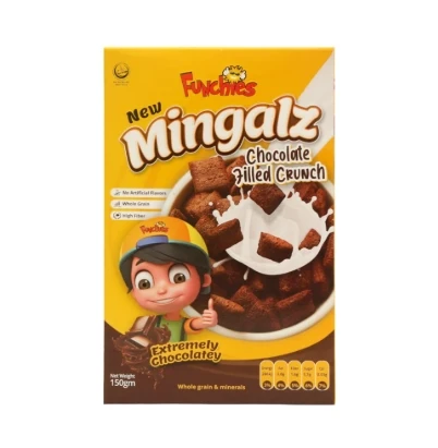 Funchies Mingalz Chocolate Filled Crunch 150gm