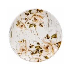 Melamine Vintage Magnolia Medium Plate