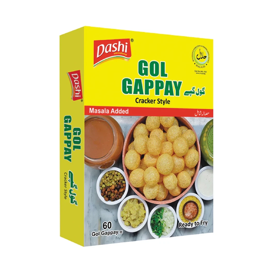 Dashi Goll Gappay Box (60Pcs of Gol Gappay)