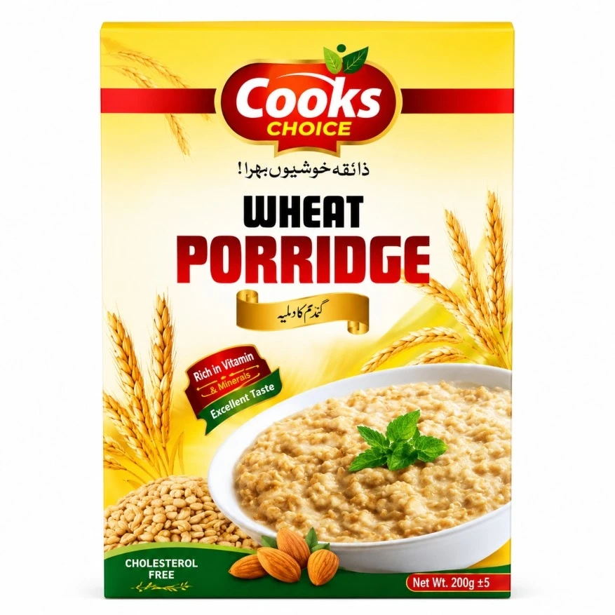 Cooks Choice Wheat Porridge (Cholesterol Free) 100g