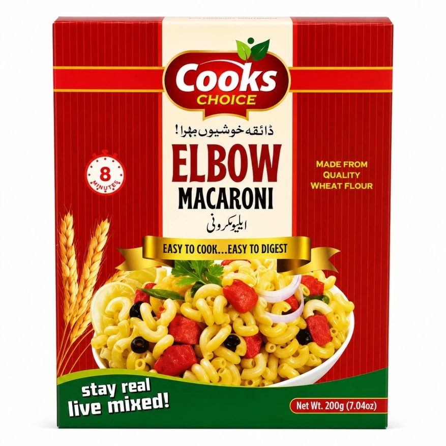 Cooks Choice Elbow Macaroni 200g