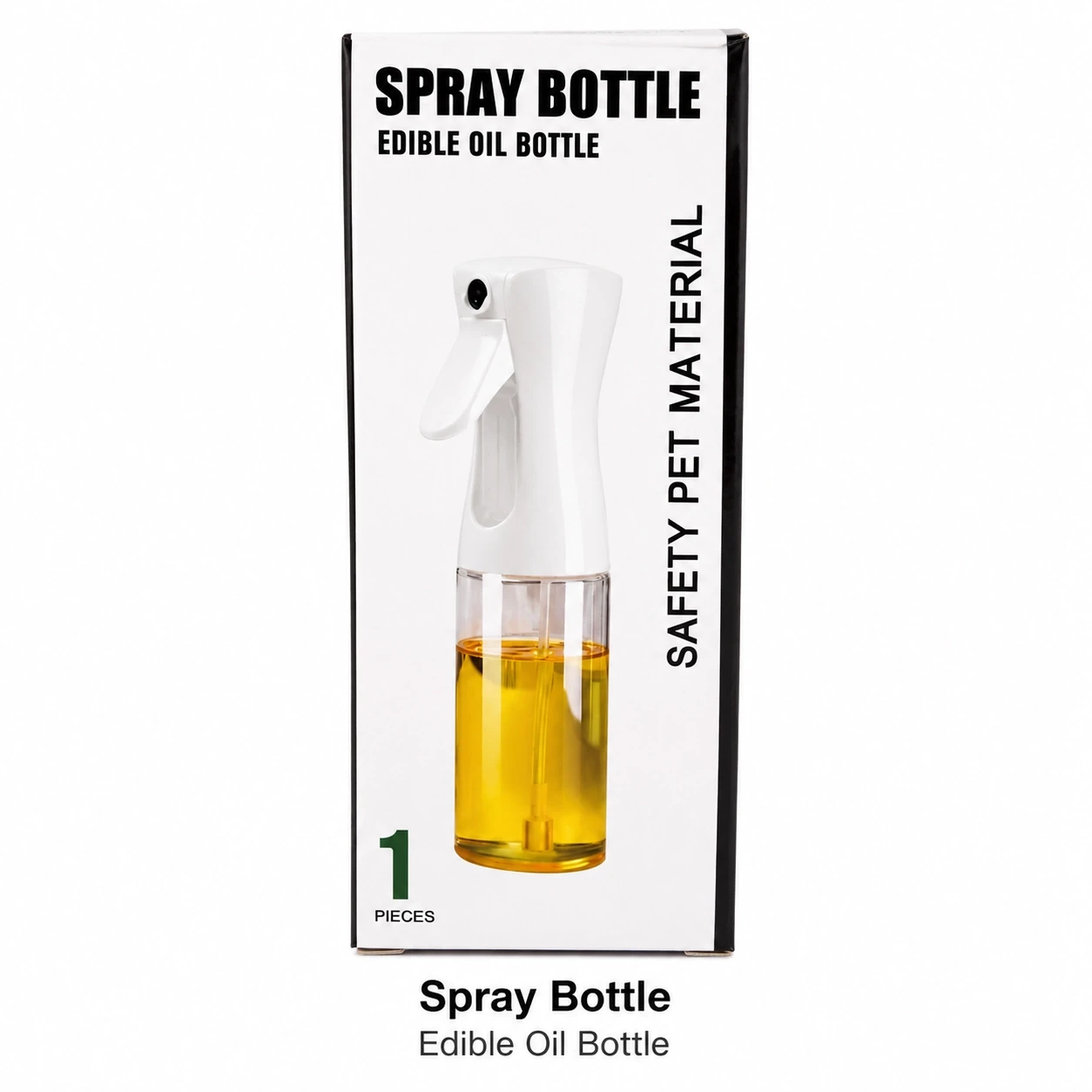 Premium Edible Oil Spray Bottle for Cooking Oil 1Pc