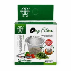 Mingwei Stainless Steel Mesh Tea Infuser Filter with Chain No.1085