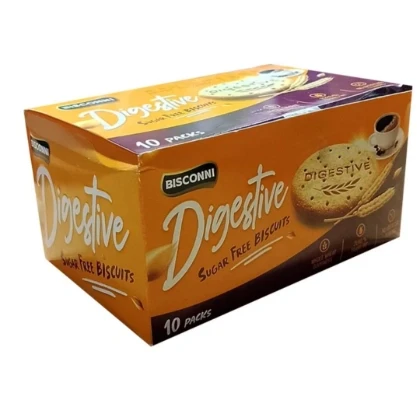 Bisconni Digestive Sugar Free Biscuits 10 Packs