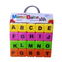 Mama Baba Learning Blocks Alphabet Educational Toy