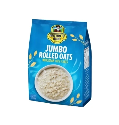 Natures Own Jumbo Rolled Oats Wholegrain Oats Flakes 200g