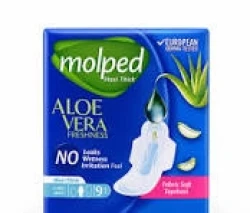 Molped Maxi Thick Freshness Aloe Vera Long 9 Pads