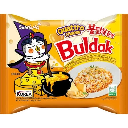 Samyang Buldak Quattro Cheese 145g