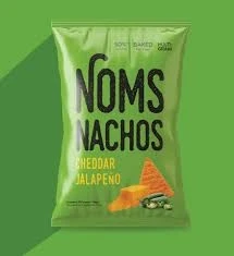 NOMS NACHOS Cheddar Jalapeno 32gm
