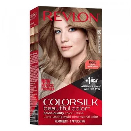 Revlon Colorsilk Dark Ash Blonde Color 60