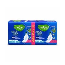 Molped Maxi Thick Aloe Vera Long 18 Pads
