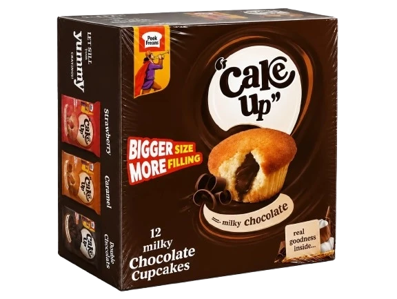Peek Freans Cake Up Milky Chocolate Cake 12 Cakes Box