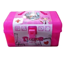 Doctor Play Set for Kids Pink