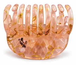 Floral Resin Hair Claw Clip (Assorted Color)