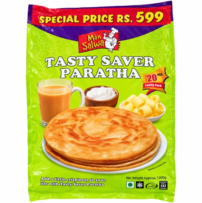 MonSalwa Tasty Saver Paratha 20 Pieces