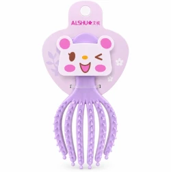 Cute Bunny Scalp Massager Brush (Assorted Color)-