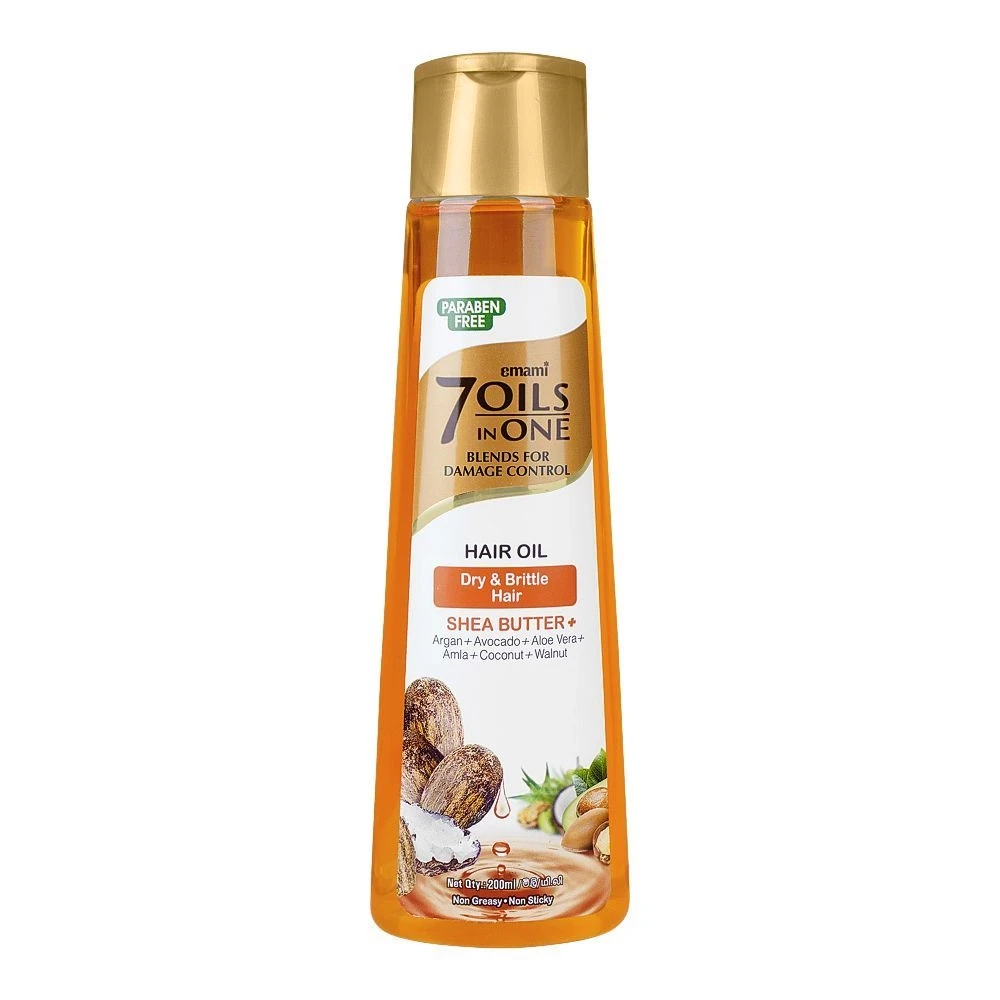 Emami 7 Oils in One Shea Butter Dry & Brittle Hair 100ml