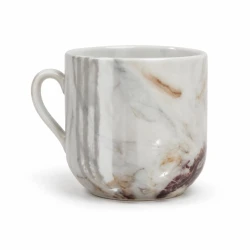 Marble Design Ceramic Tea Cup