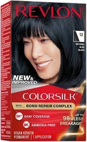 Revlon Colorsilk Natural Blue Black Hair Color 12