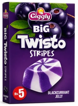 Giggly Big Twisto Blackcurrant Jelly Box Rs.5