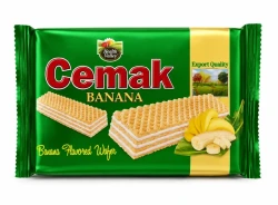 Export Quality Health Valley Cemak Banana Flavoured Wafer