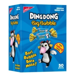 Hilal Ding Dong Original Bubble Gum 50 Pcs