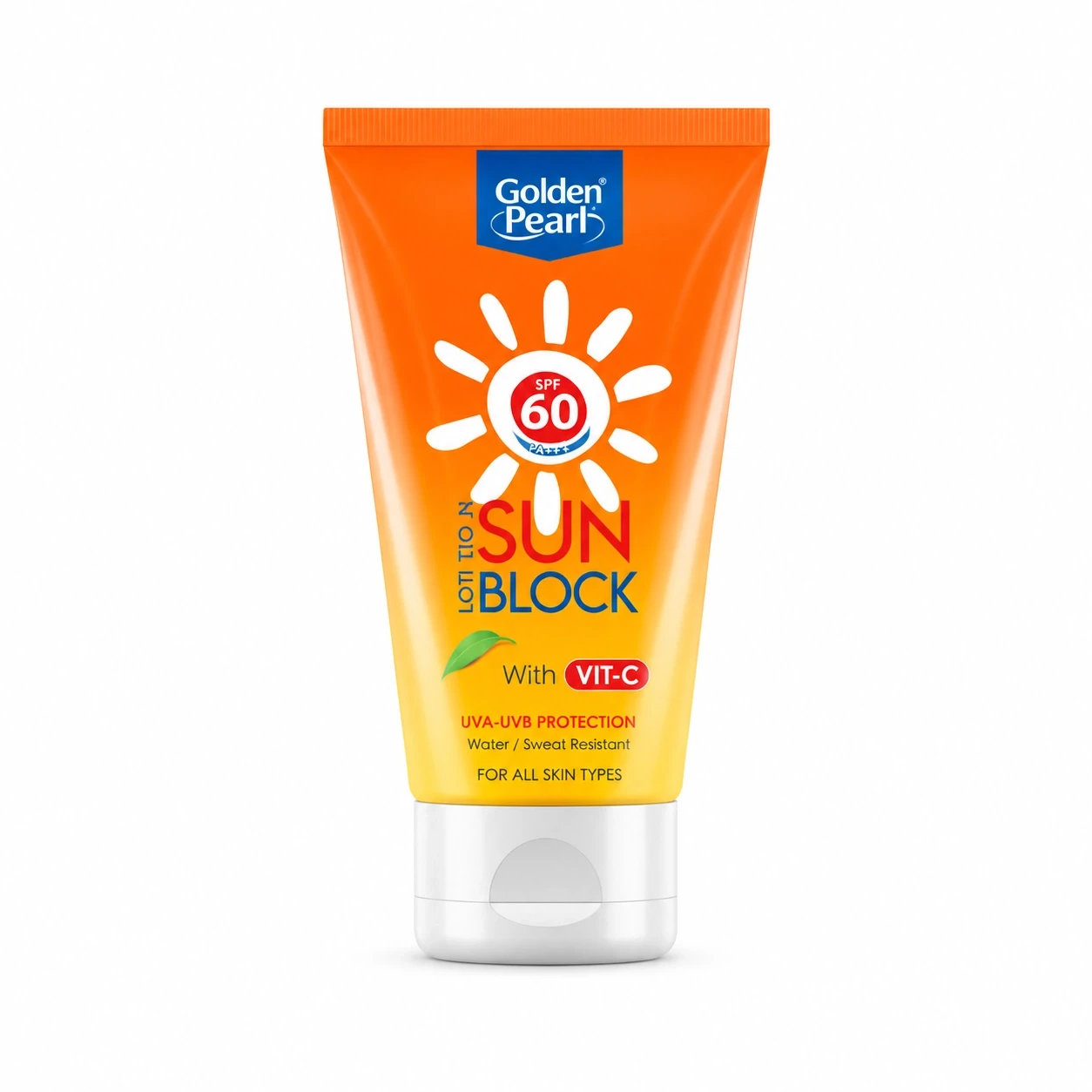 Golden Pearl Daily Glow Sun Block SPF 60 VIT-C 100ml