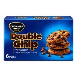 Cookania Royal Double Chip Premium Chocolate Chip Cookies 6 Packs (Rs:100)