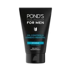Ponds Men Oil Control & Comedo Removal Scrub Face Wash 100ml