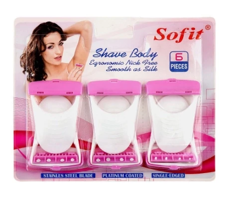 Sofit Shave Body Razor For Women 6Pack