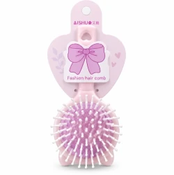 Round Shape Hair Brush for Girls (Assorted Color)-