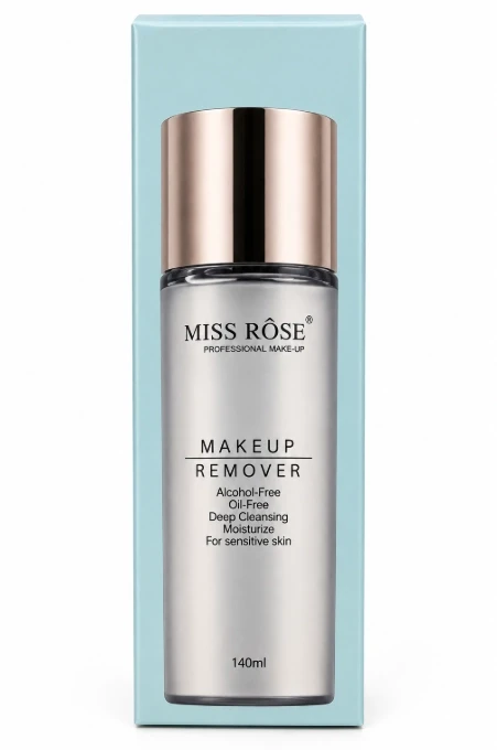 Miss Rose Professional Makeup Remover Alcohol-Free & Oil-Free 140ml